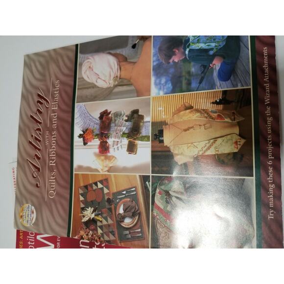 Artistry with quilts-Sewing Savvy-Threads lot no.487 - Picture 2 of 4